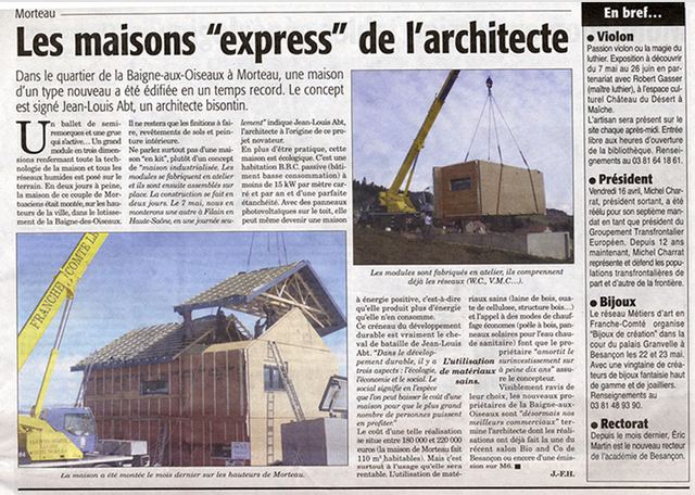 Construction à Morteau certifié BBC Effinergie 2005, photo 10