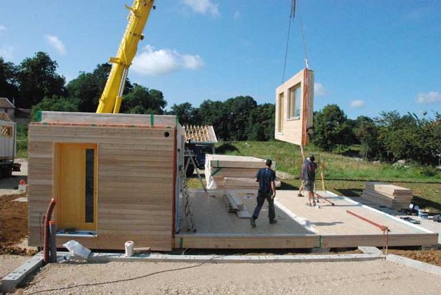 Construction au Tilleroyes certifié BBC Effinergie 2005, photo 3