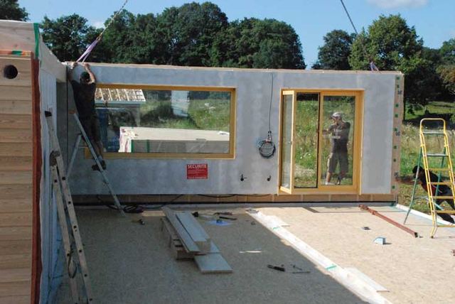 Construction au Tilleroyes certifié BBC Effinergie 2005, photo 4