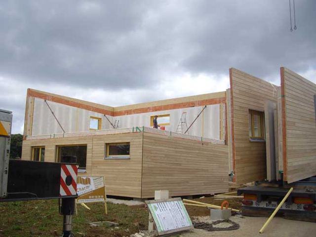 Construction au Tilleroyes certifié BBC Effinergie 2005, photo 6