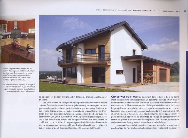 Construction à Cussey-sur-l’Ognon Primée 1er Prix Grenelle de l’environnement 2010, photo 34