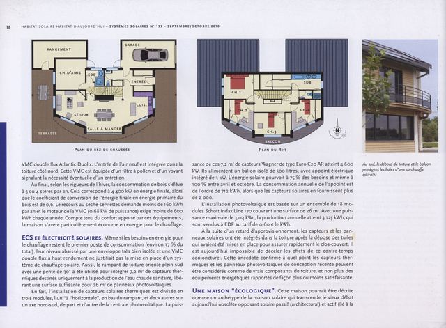 Construction à Cussey-sur-l’Ognon Primée 1er Prix Grenelle de l’environnement 2010, photo 35
