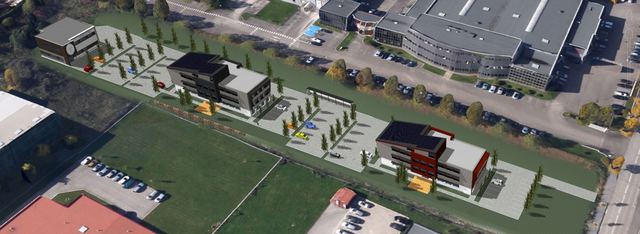 Construction Parc Beepos Bâtiment 1 certifié BBC Effinergie 2015, photo 14
